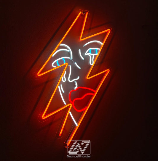 Crying Girl - LED Neon Sign, Bright Pop Art Neon, Wall Decor, Sassy Wall Art, Neon Lights, Custom Neon Sign, Gift