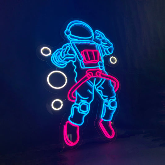 Astronaut - LED Neon Sign, Neon Sign ART For Home, Neon Wall Signs, Home Decor