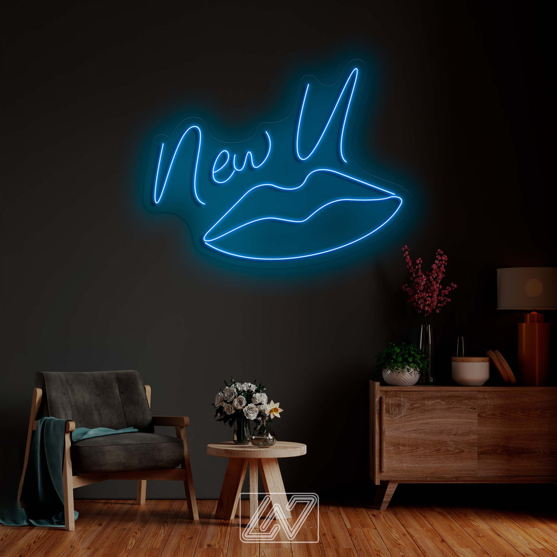 New U - LED Neon Sign Custom Woman lip Bedroom Party Bar Wall Room Decor LED Lip Neon light Wedding Personalized romance