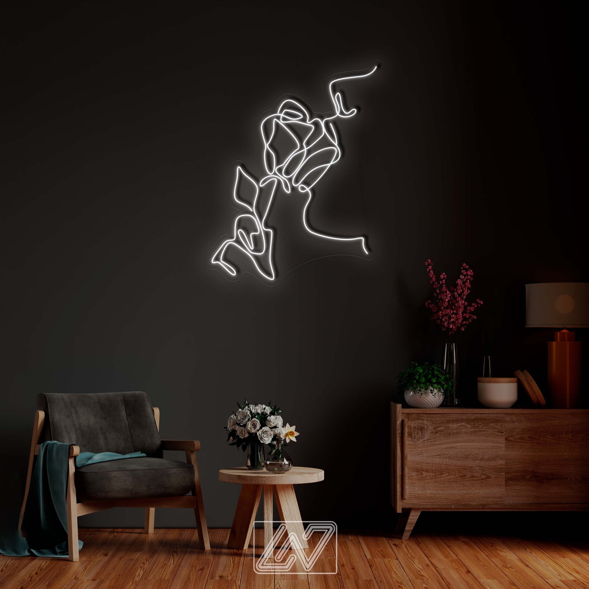 Girl Licking the Rose