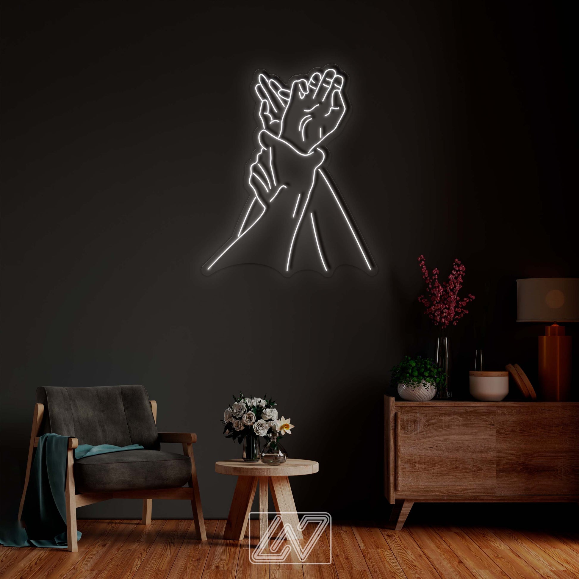 Passion - LED Neon Sign, Custom Sexy Woman Bedroom Party Bar Wall Room Decor LED Lady Neon light Wedding Personalized romance