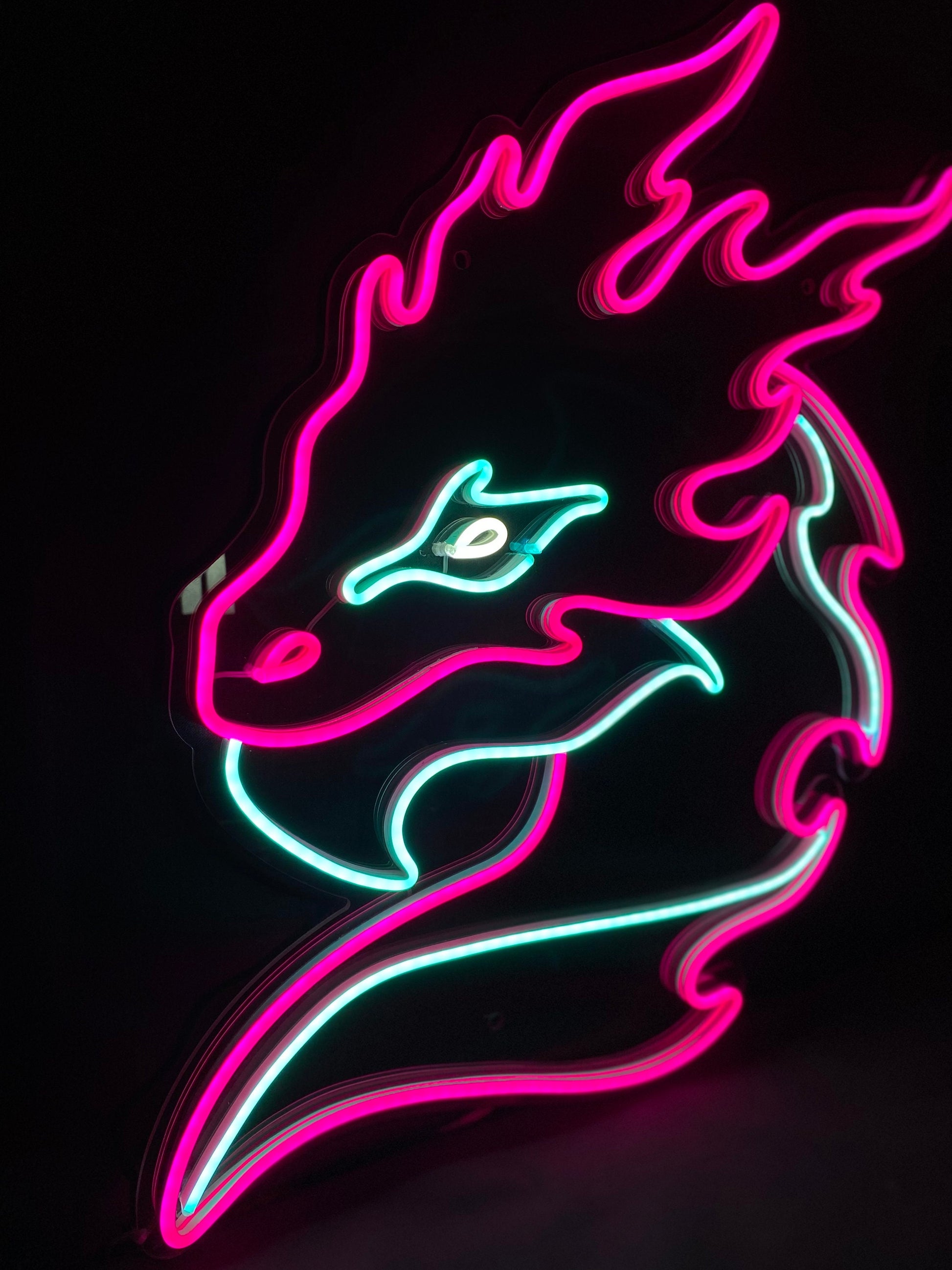 Dragon - LED Neon Sign, Interior Decor, Room decor, Wall Decor, Custom Sign, Neon For Home