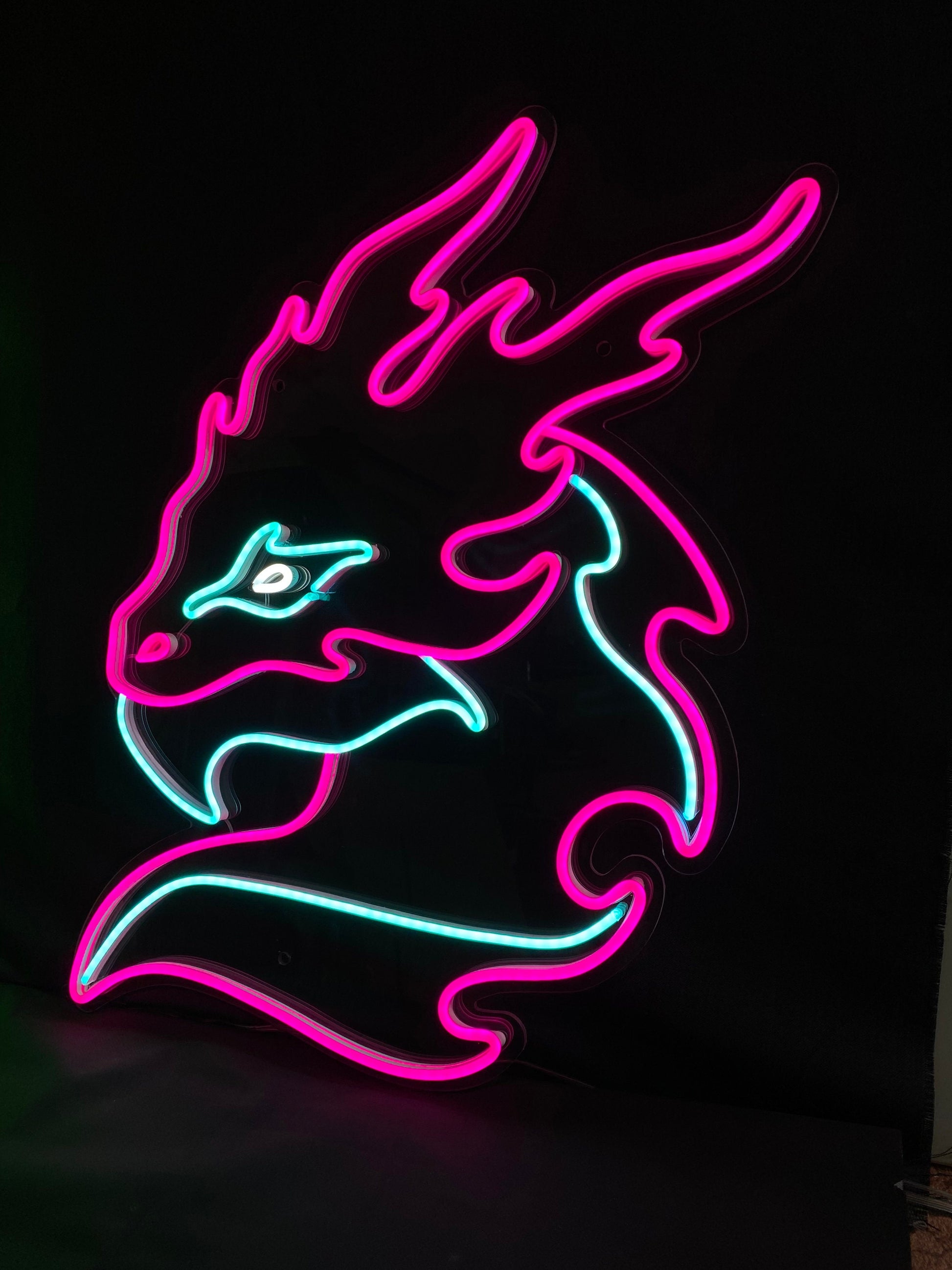 Dragon - LED Neon Sign, Interior Decor, Room decor, Wall Decor, Custom Sign, Neon For Home