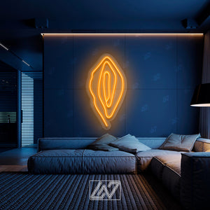 Vagina - LED Neon Sign, Sexy Woman Bedroom, Custom Vagina Neon Sign, Sexy Vagina Logo, Neon Sign Bedroom, Sex Art, Vagina Gift