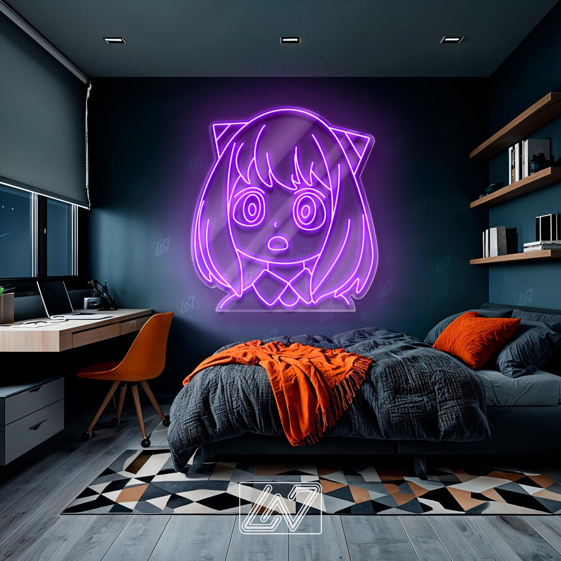 Anime Character - LED Neon Anime Sign, Cartoon Character, Game Room Light, Personalized Gifts, Japanese Neon Sign