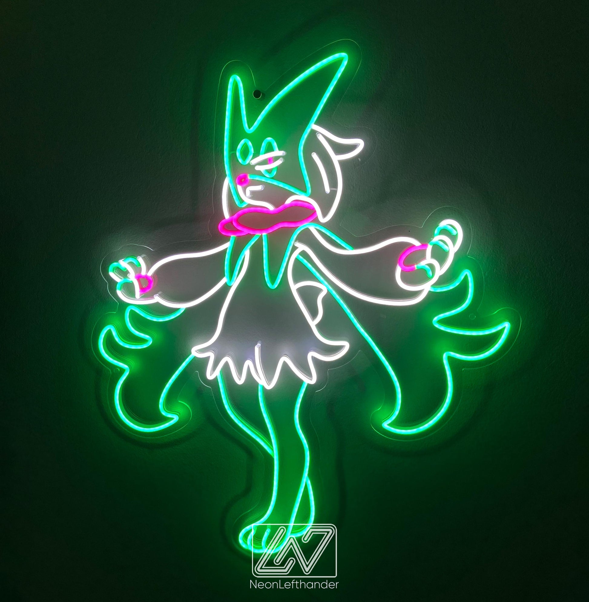 Anime Character - LED Neon Anime Wall Art, Anime, Cartoon Character, Game Room Light, Personalized Gifts, Kids Room Decor,Japanese Neon Sign