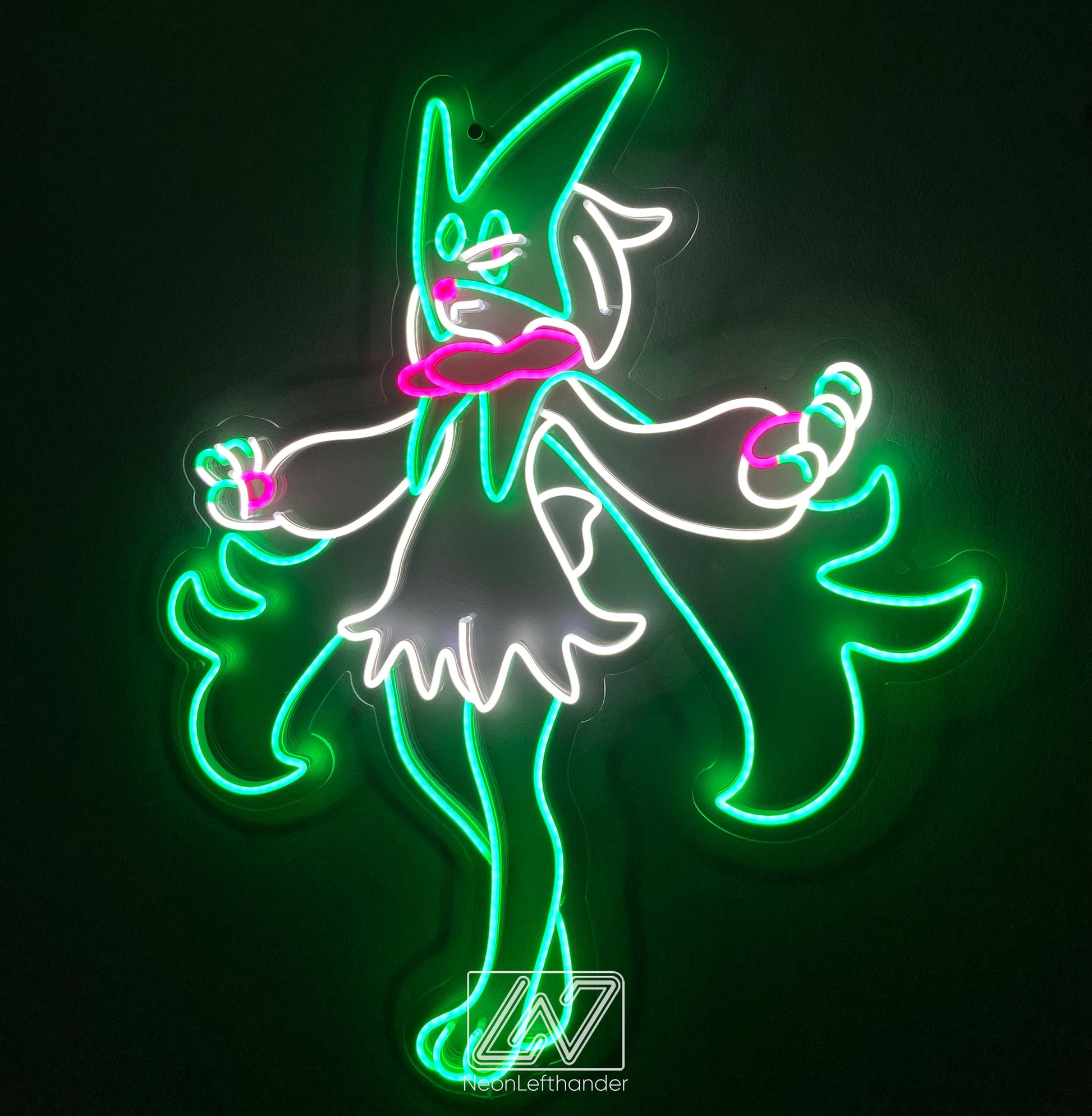 Anime Character - LED Neon Anime Wall Art, Anime, Cartoon Character, Game Room Light, Personalized Gifts, Kids Room Decor,Japanese Neon Sign