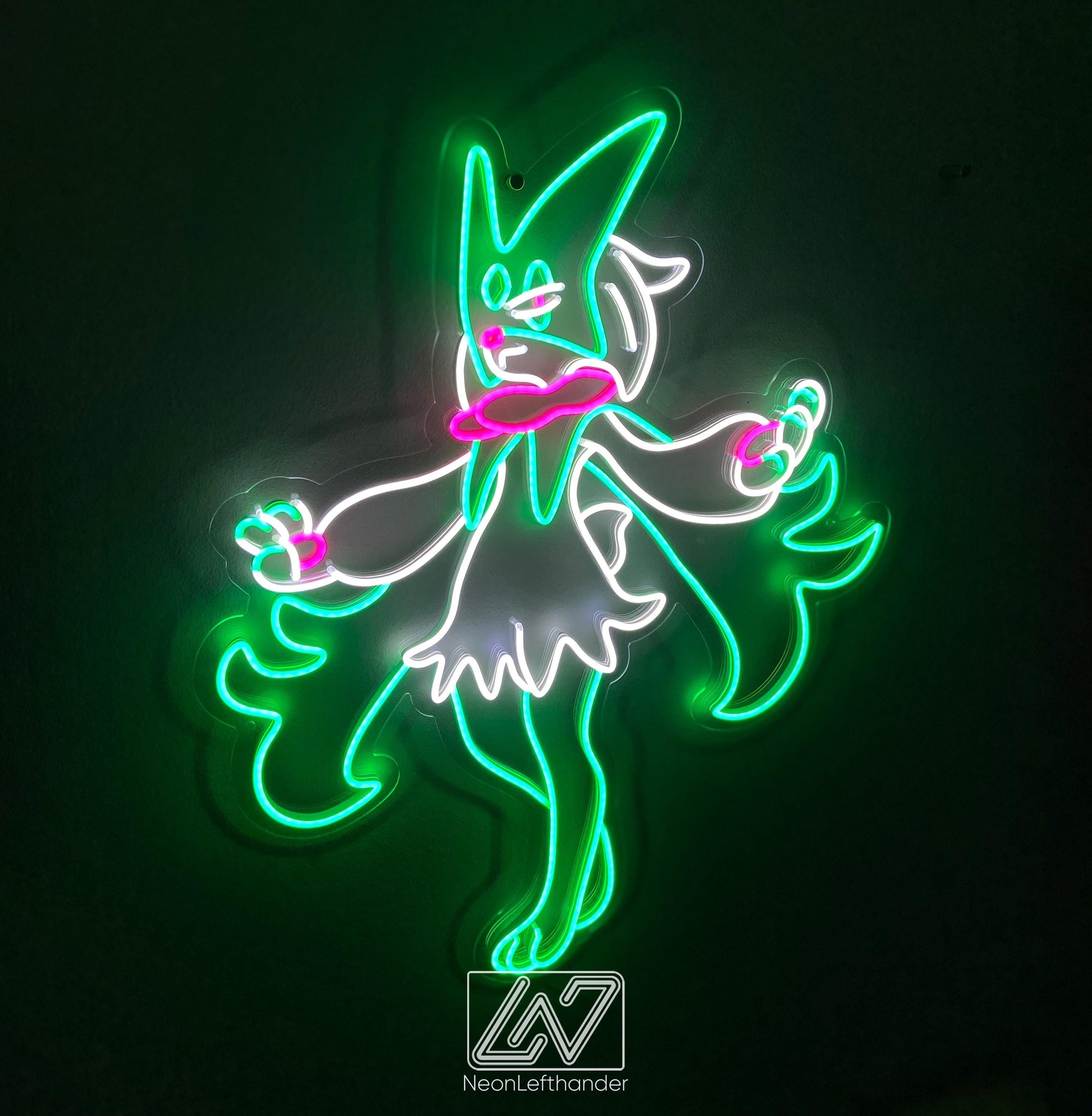 Anime Character - LED Neon Anime Wall Art, Anime, Cartoon Character, Game Room Light, Personalized Gifts, Kids Room Decor,Japanese Neon Sign