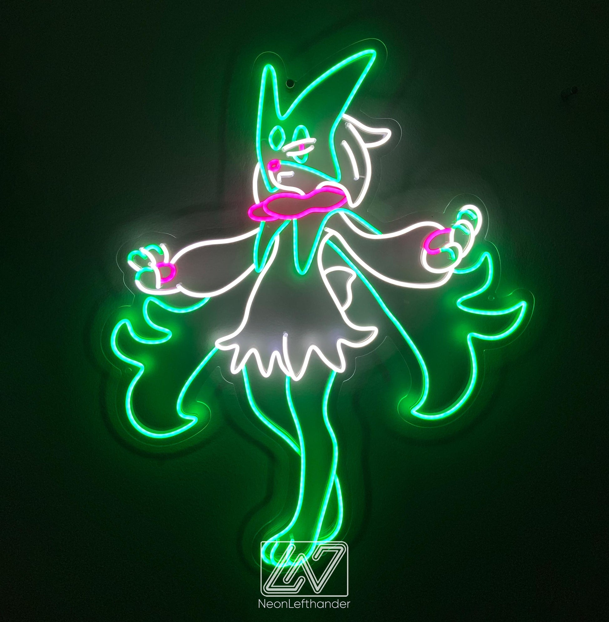 Anime Character - LED Neon Anime Wall Art, Anime, Cartoon Character, Game Room Light, Personalized Gifts, Kids Room Decor,Japanese Neon Sign