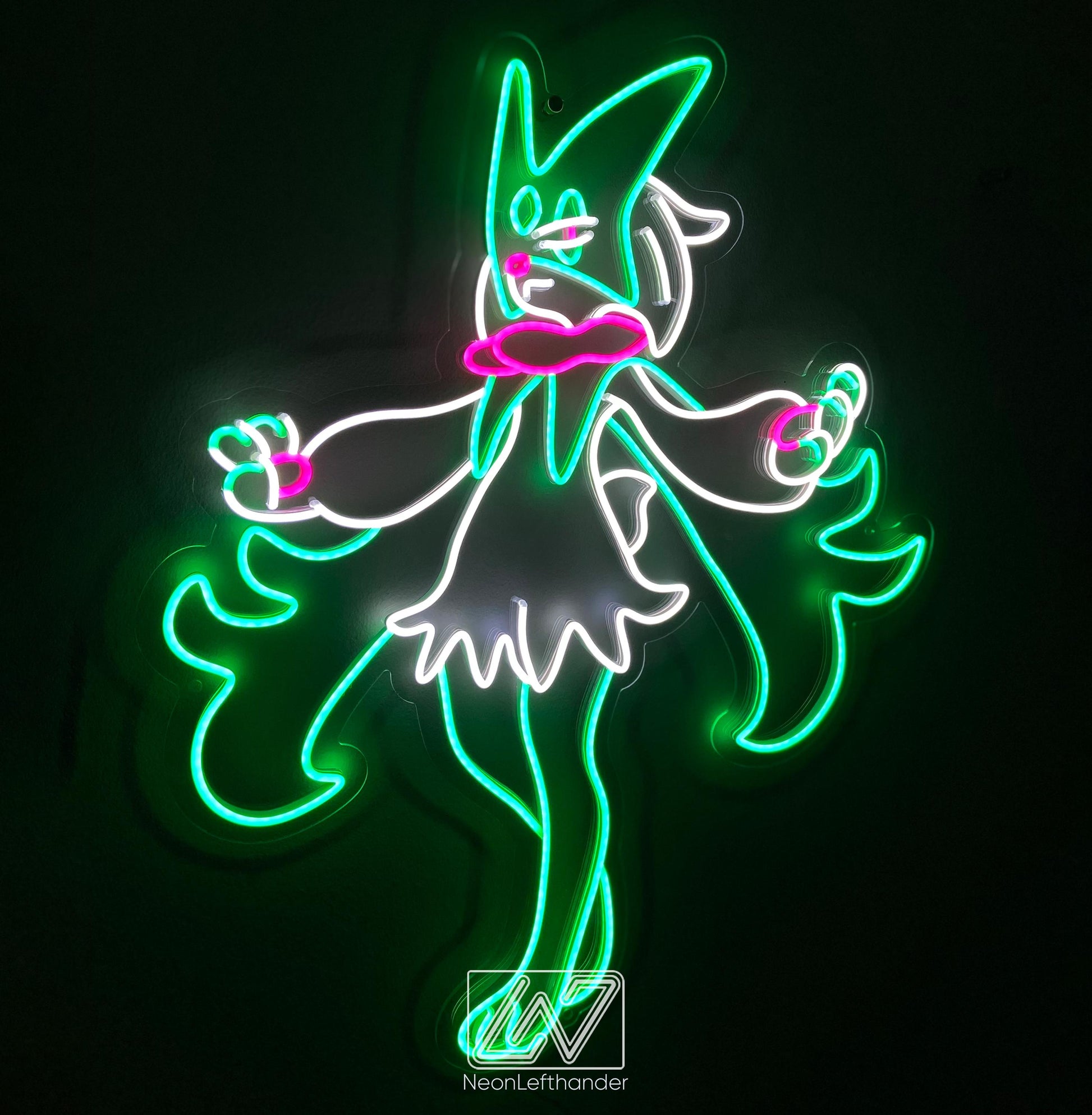 Anime Character - LED Neon Anime Wall Art, Anime, Cartoon Character, Game Room Light, Personalized Gifts, Kids Room Decor,Japanese Neon Sign