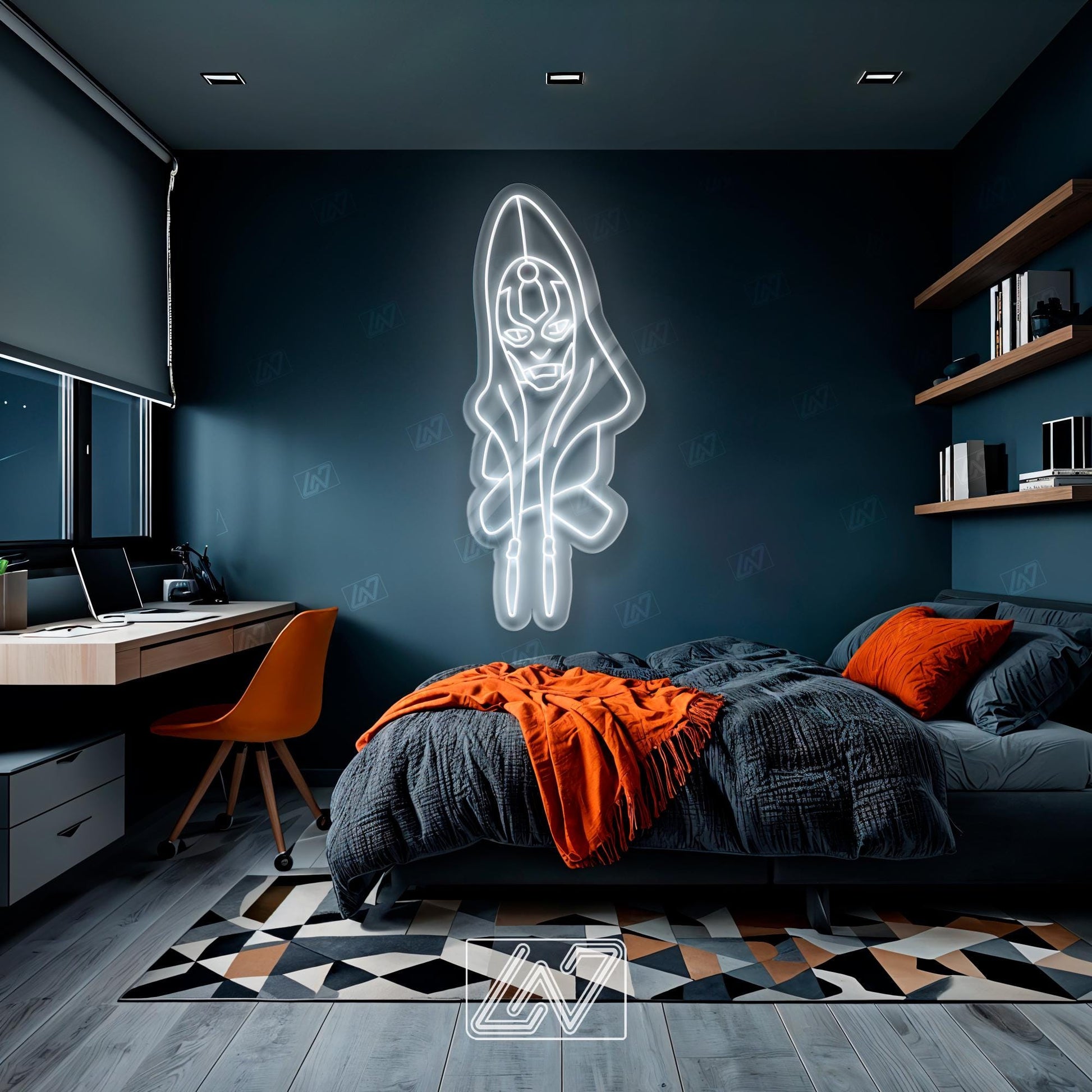 Movie Character - LED Neon Movie Sign with UV Print, Cartoon Character, Game Room Light, Personalized Gifts, Cinema Neon Sign