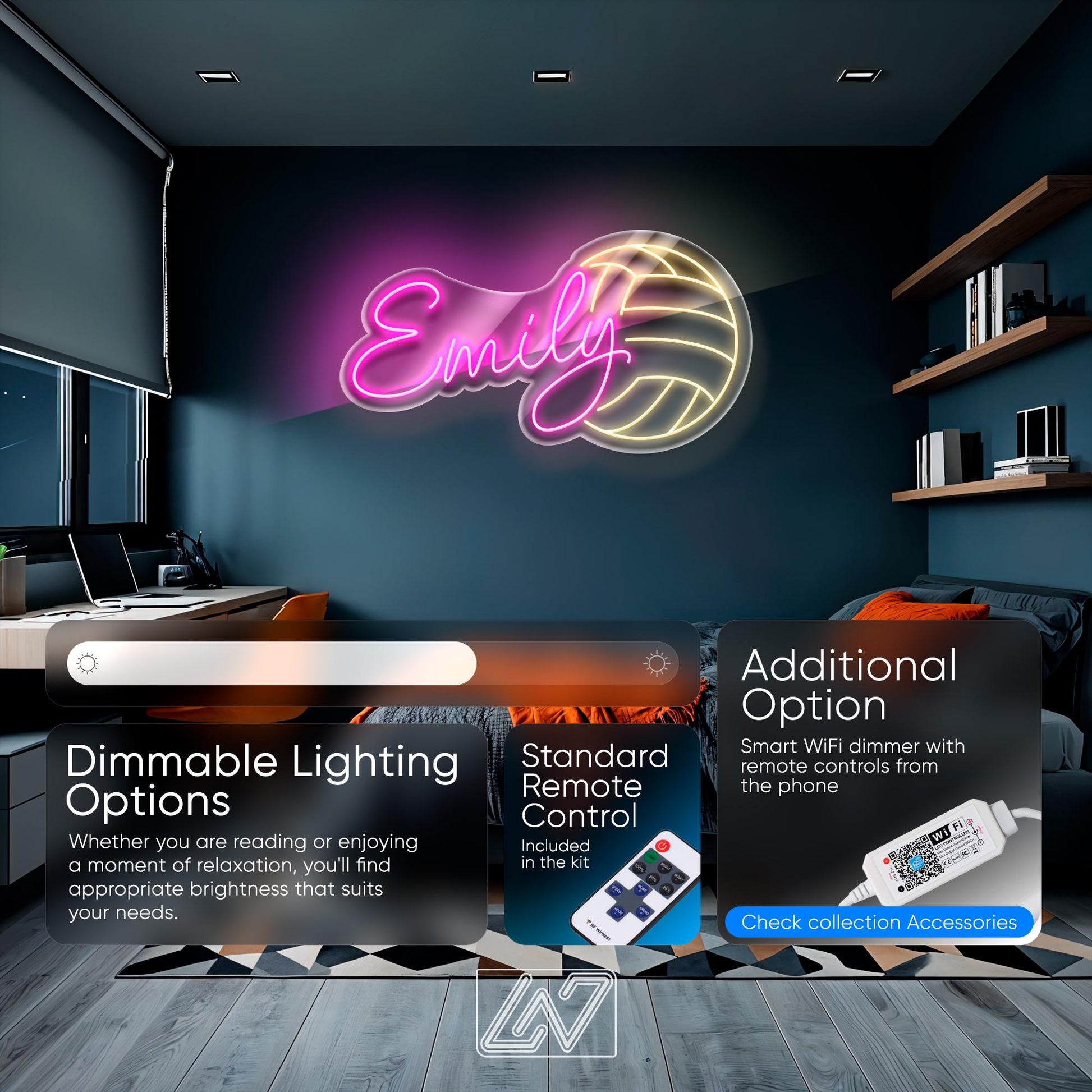 Chicken Leg Neon Sign