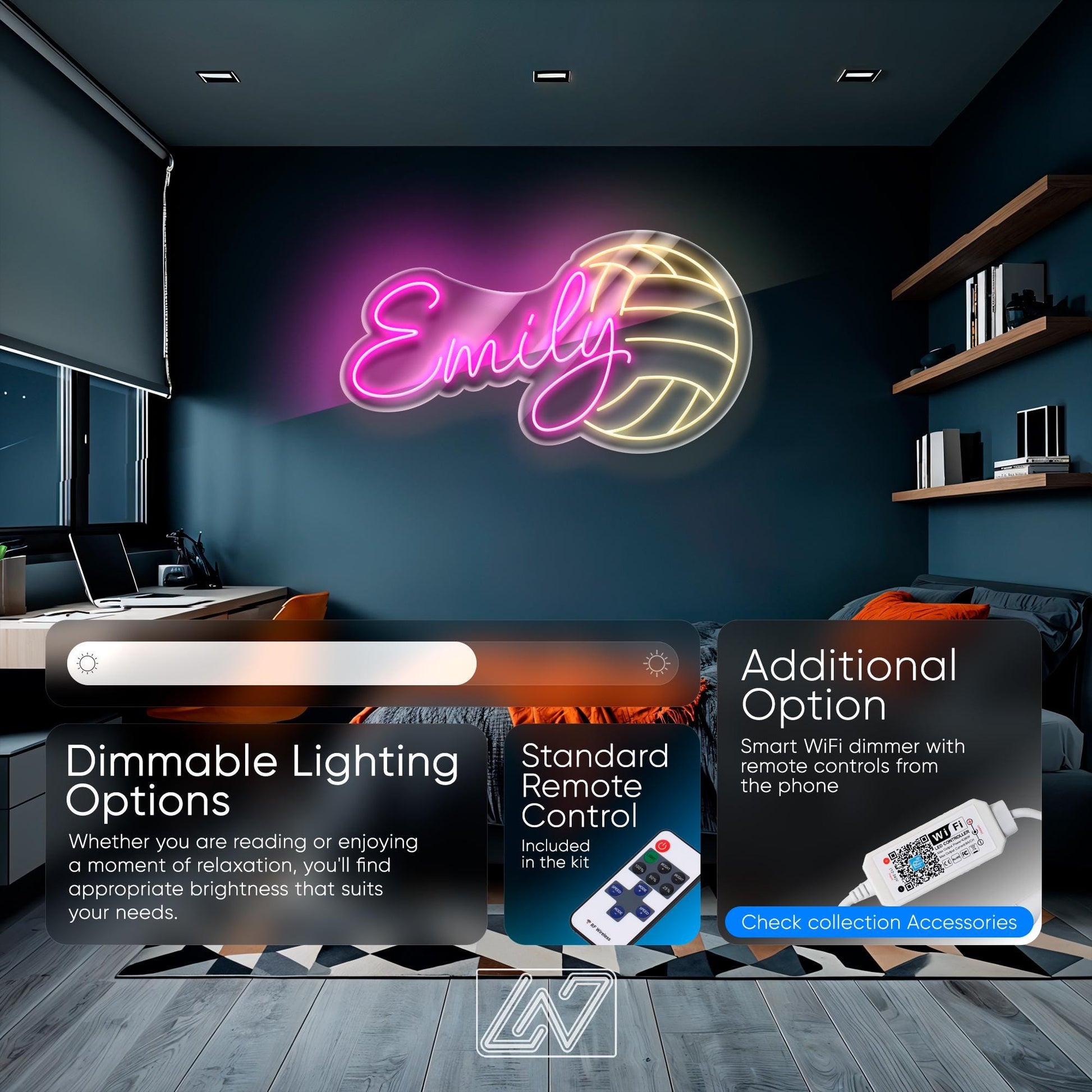 Cat LED Neon Sign – Cute Light Up Wall Decor for Pet Lovers, Bedroom or Kids Room, Unique Gift for Cat Owners, Studio or Cozy Home Corner