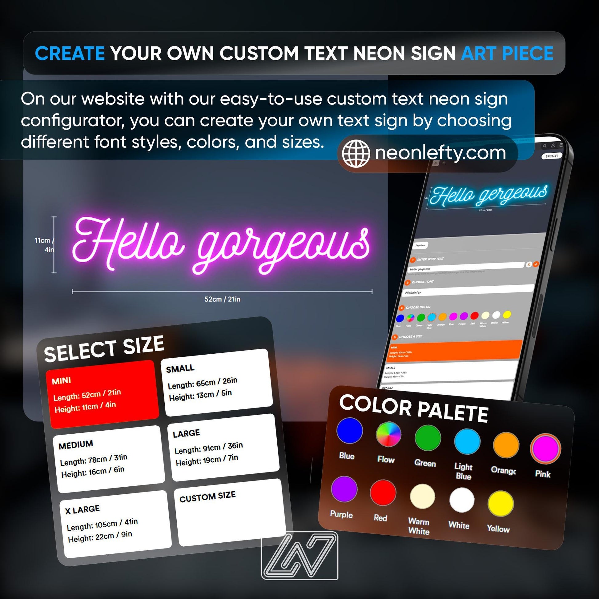 Dog LED Neon Sign - Adorable Light Up Wall Decor for Pet Lovers, Kids Room or Dog Studio, Cute Gift Idea for Dog Owners and Animal Fans