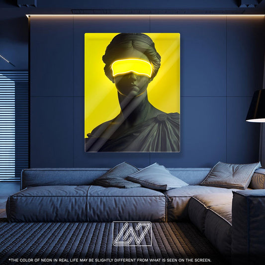 Greek Goddess Neon Sign for home decor and unique gift ideas.