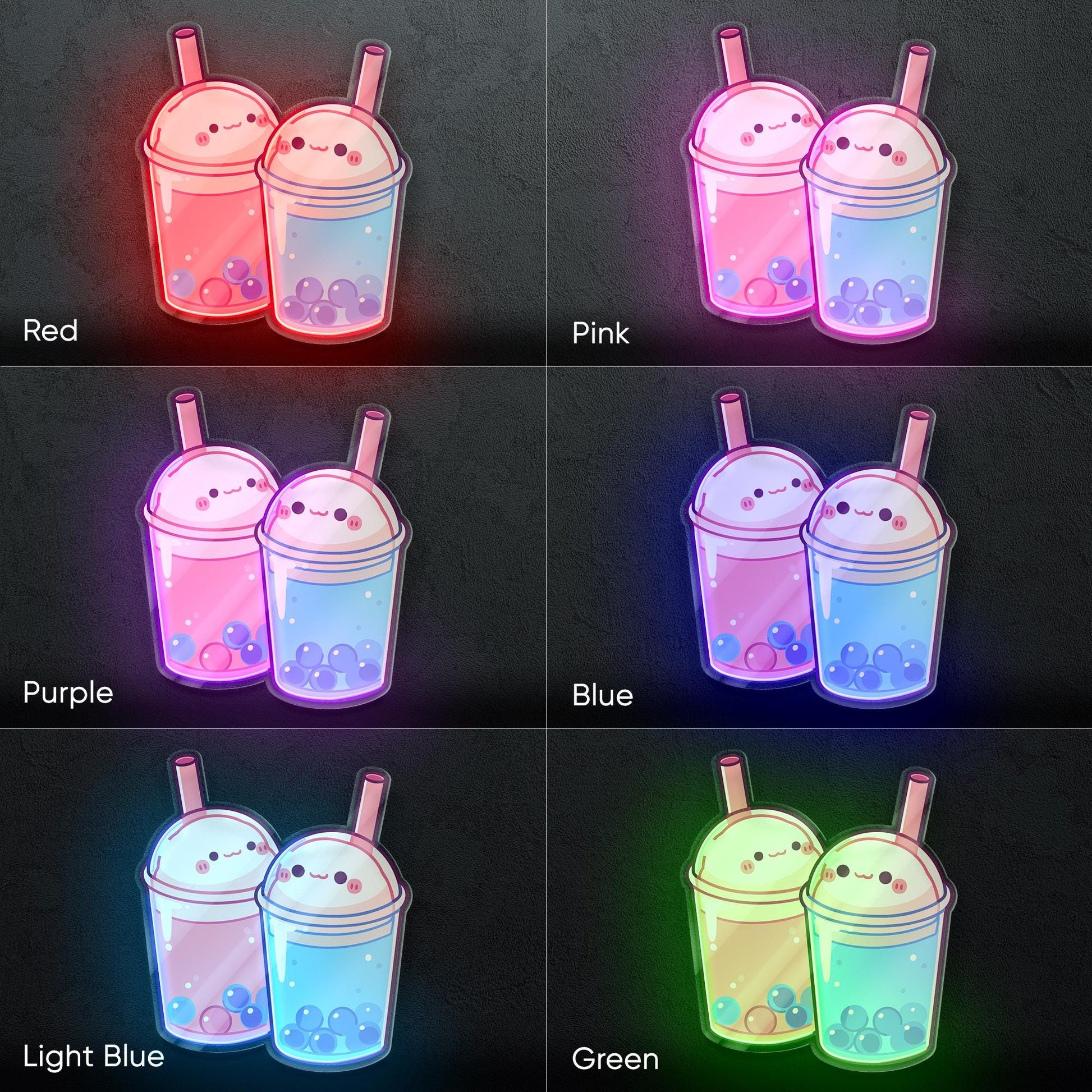 Bubble Tea Neon Sign