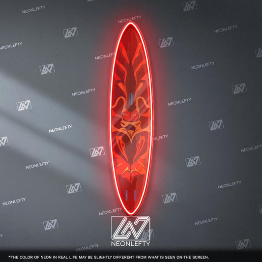 Surfboard Neon Sign