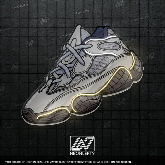 Sneaker Art - LED Neon Streetwear Wall Decor, Urban Shoe Illustration, Hype Style Neon Light, Sneakerhead Gift, Modern Room Decor